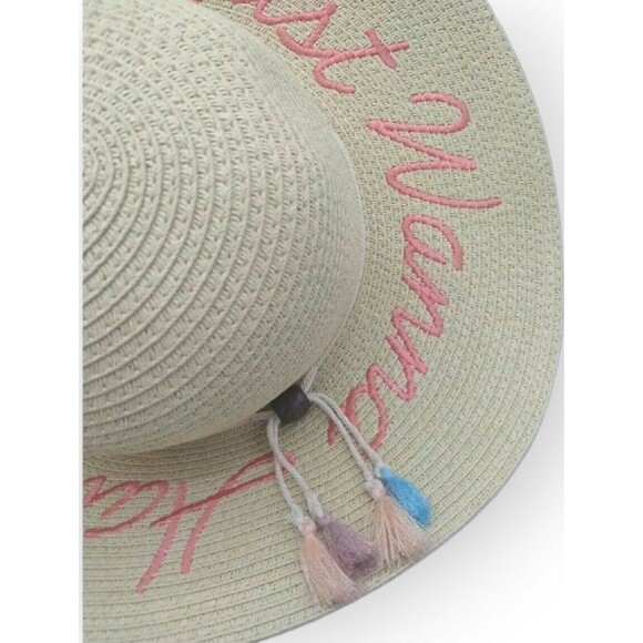 Disney x Junk Food Beach Sun Hat Girls Just Wanna Have Sun! One Size Coastal - Picture 4 of 13